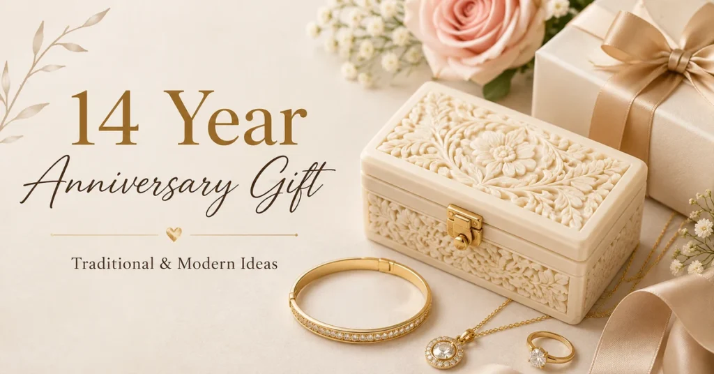 14-year-anniversary-gift-traditional and modern