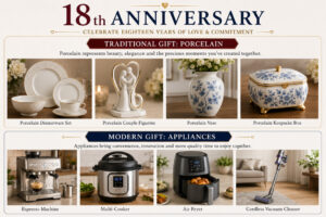 18th Year Anniversary Gifts