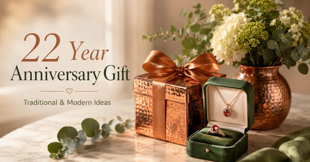 22-year-anniversary-gift-traditional and modern