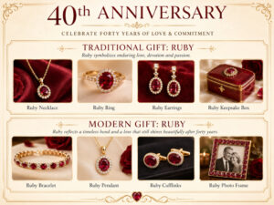 40th anniversary gift ideas