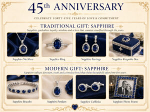45th year anniversary gift