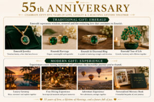 55th year anniversary gift