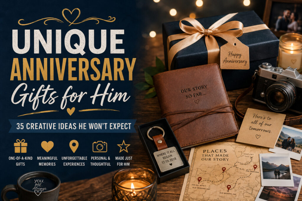 Unique Anniversary Gifts for him